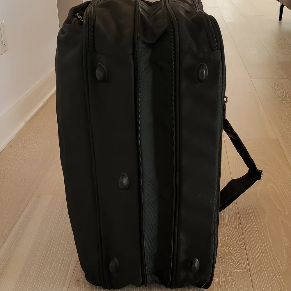 Tumi Alpha Bravo Ballistic Nylon Expandable Carry-On Duffle Suitcase Bag